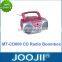 Good Quality Lowest Price Portable CD AM/FM Radio Cassette Boombox with AUX IN Jack Support 20-track Programmable Memory