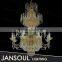 chinese large simple creative style solid wood chandelier crystal candle holder airfield runway lighting