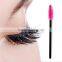 Hot selling 50 pcs/pack One-Off Disposable Eyelash Brush Mascara Applicator Wand Brush black yellow blue pink rose red