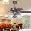 red blade ceiling fan with light