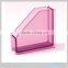 acrylic brochure shelf