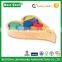 Bestgoal Wooden Heart Blocks Building Rainbow Hearts blocks toy