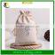 Custom promotional cotton drawstring grocery backpack bags