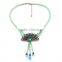 New Design Hot Sale Fashion Delicate Freen Peacock Necklace, Fashion Dainty Necklace