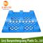 new polyethylene HDPE blue in china mesh nine-feet plastic pallet box