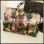 The new European retro painting package double arrow Korean belt portable Shoulder Messenger Bag