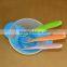 Hot selling high quality baby feeding spoon silicone baby spoon