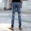 New 2016 Men destroyed wash jeans and heavy washed denim pants