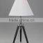 2015 Decorative iron tripod floor lamps/lights with UL