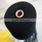 Eco friendly 65% cotton 35% polyester black ne6s glove yarn