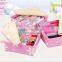 Waterproof 600D Oxford Fabric Zipper Design Foldable Cosmetic Makeup Organizer