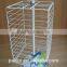 four sides rotating metal counter wire rack with trade assurance