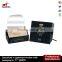 custom two clear wine glass bottle wooden packing box