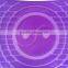 Butterfly shape memory foam pillow(purple color)
