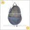 China manufacturers light gray one large compartment good oxfod custom backpack