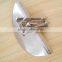 Chrome metal glass holder for display support