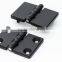 HL-218-1 zdc Zinc alloy black powder coated electrical cabinet butt hinge