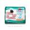 super absorbent feminine comfort organic waterproof 100% cotton Without wing sanitary napkin.