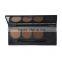 Waterproof Black and brown Eyebrow Powder Palette with Brush Mirror 4 Colors Tone