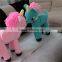 stuffed unicorn handmade amigurumi knitted toy