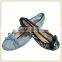 2015 new design girl sexy lace ballerina women soft sole no lace casual shoes
