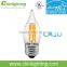 UL CUL Listed CA10 2W 4W 6W E12 120V LED Filament Lamp Candelabra Bulb