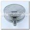 High quality 160mm stainless steel bottom connection high pressure gauge 4000bar