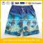 Wholesale dry fit polyester man board short all over print beach shorts