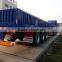 Shandong trailer factory manufacturers supply 3 axle twist lock container carrier side wall semi trailer