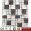 IMARK High Quality Resin Mosaic Mix Crystal Glass Mosaic Tiles For Kitchen/Bath/Wall Decoration (IXGR8-001)                        
                                                Quality Choice