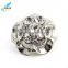 2016 new arrival decorative Alloy crystal snap button cover