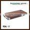 New design metal bumper case+wood mobile phone case for Phone 6