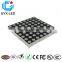 high quality red and green color 8*8 dots 7.62 mm pitch P7.62 LED array dot matrix display