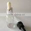 1 oz Clear Glass Dropper Bottle