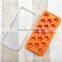 Star And Apple Shape Fancy Ice Cube Trays With Lid Silicone Candy Molds