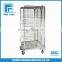 electronic galvanized wire mesh roll cage trolley
