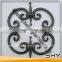 wrought iron fence components