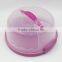 PP Round Cake Box, Plastic Cake Carrier Container
