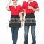 High quality cotton chef uniform waist apron for men and women