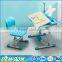 Wholesale price height adjustable ergonomic kids study room furniture study desk set for home study room