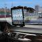Hot 360 degree rotation dual adjustable strong suction cup tablet holder for car