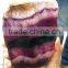 Natural rainbow fluorite crystal slices for sale, crystal fluorite for decoration