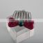 Fashionable hair accessories beautiful crystal stone hair comb resin bowknot hair combs