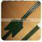 Green painted Q235 steel studded metal T Post