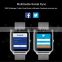 2016 new product bluetooth smart watch phone with android with steps recorder Sedentary alarm sleep monitor GPS remote camera
