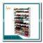 Foldable  iron shoe rack