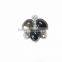 Vintage Clear Rhinestone Matching Pair Shoe Clip For Sandal