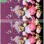 disperse flower printing 3d 100% polyester brushed microfiber fabric