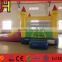 Kids small inflatable commercial bounce house combo, PVC tarpaulin small inflatable bouncer with slide