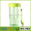 Creative Portable Leak Proof Clear Students Custom Plastic Cups with Lid Promotional Gifts